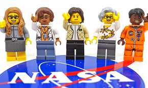 Women of NASA Legos