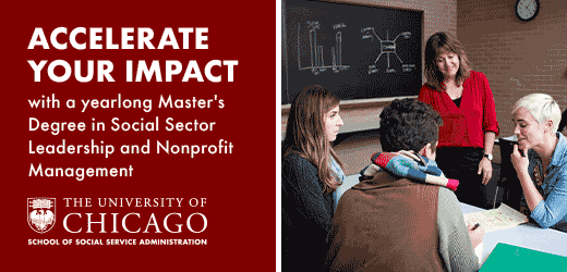 SSA's Master's in Social Sector Leadership and Nonprofit Mgmt