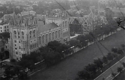 1914 dirigible footage
