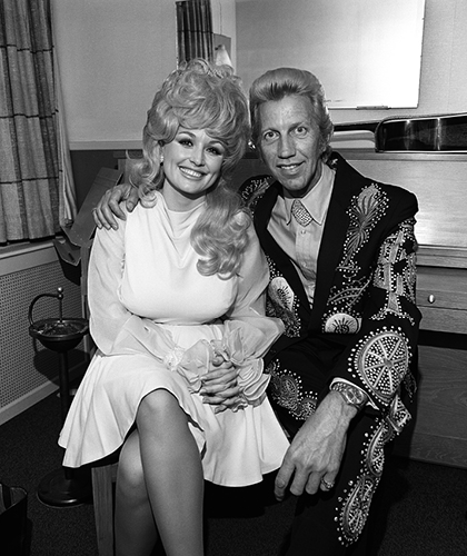 Dolly Parton and Porter Wagoner in 1972