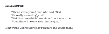 Philosophy comp question