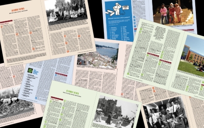 Alumni News sections