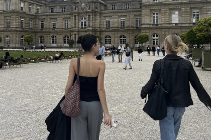 Isabella Romeu, Class of 2026 (left)