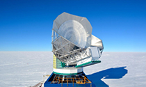 The South Pole Telescope in Antarctica